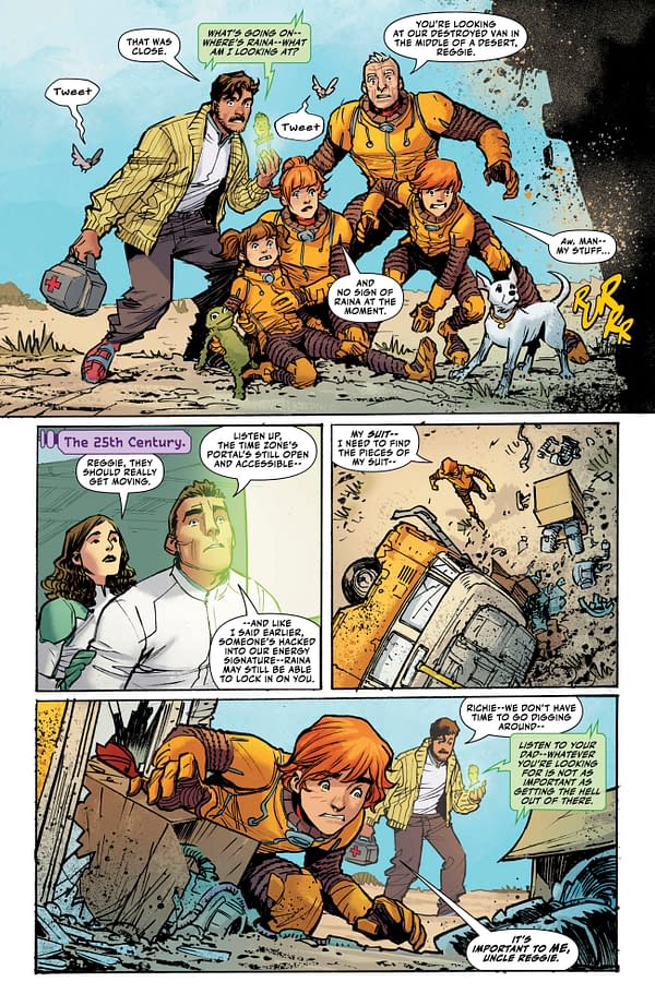 Interior preview page from Rocketfellers #11