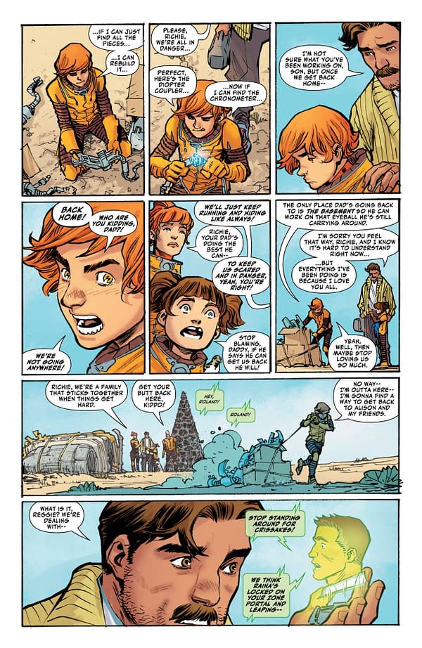 Interior preview page from Rocketfellers #11