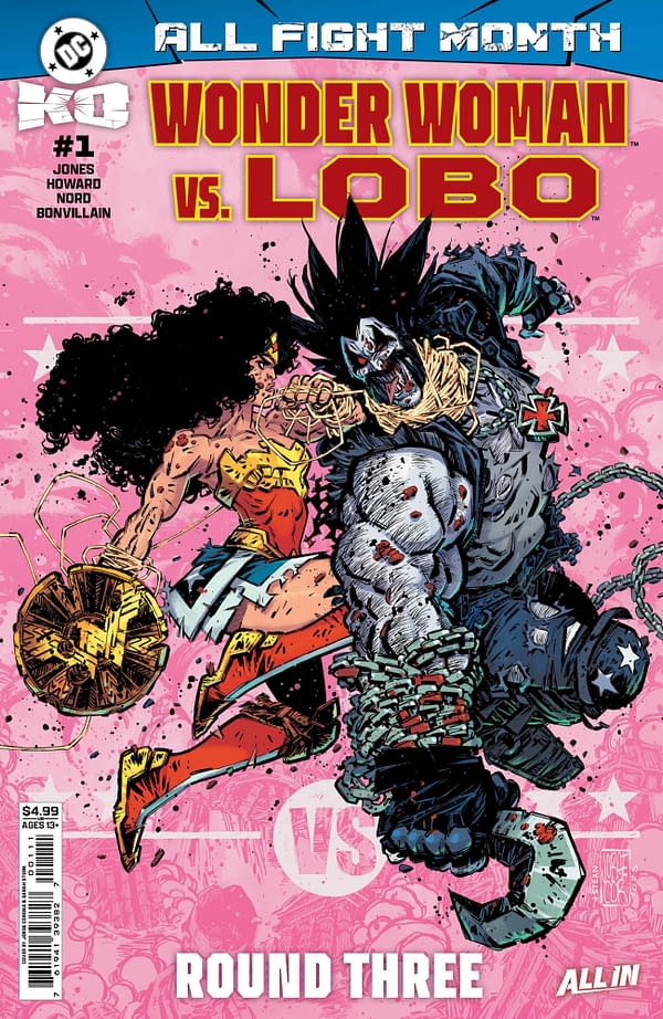 Cover image for DC KO: Wonder Woman vs Lobo #1