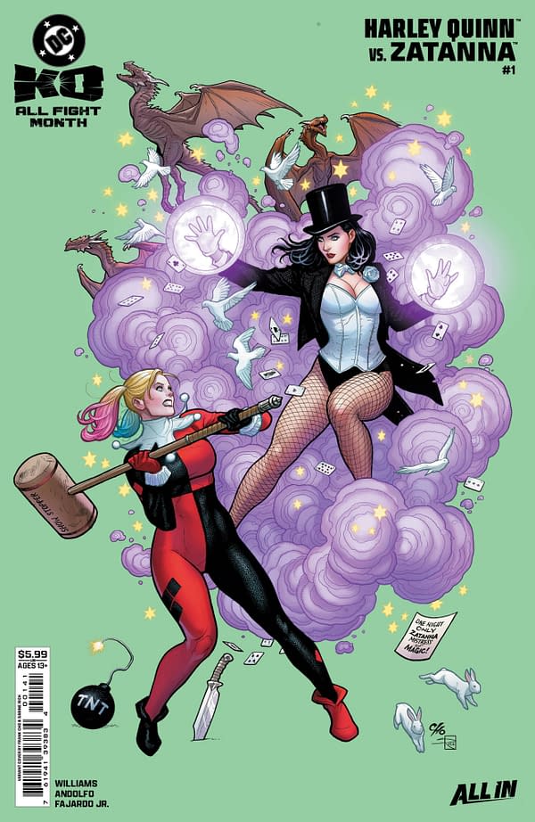 Cover image for DC KO: Harley Quinn vs Zatanna #1