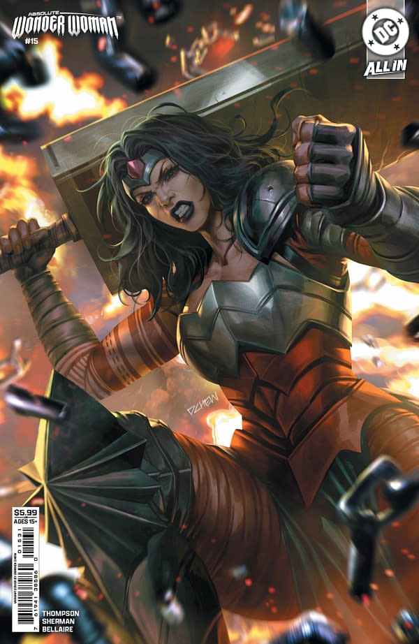 Cover image for Absolute Wonder Woman #15