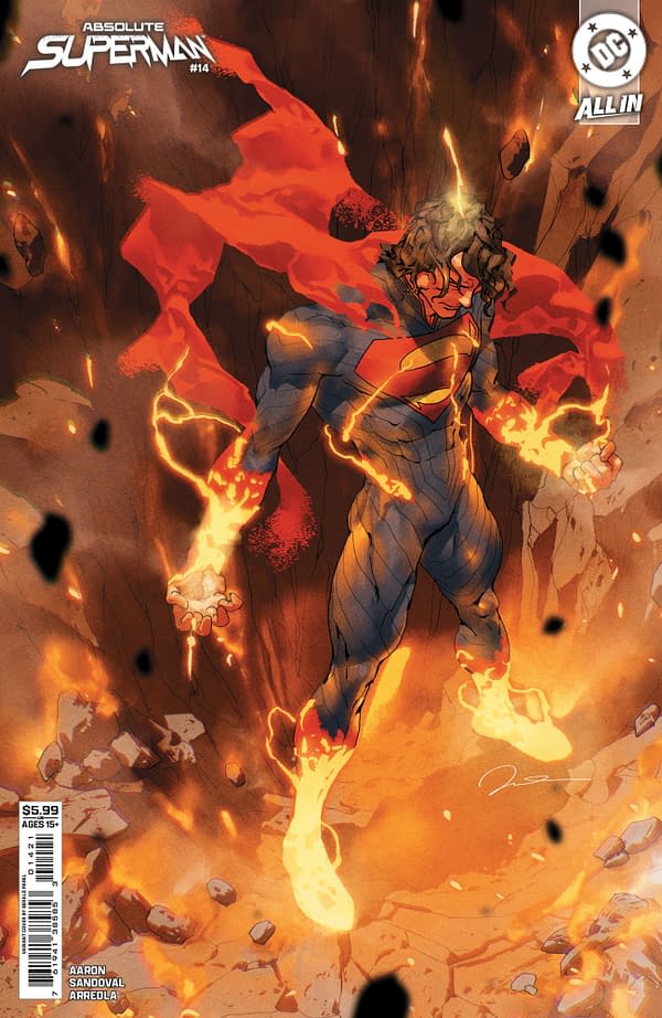 Cover image for Absolute Superman #14