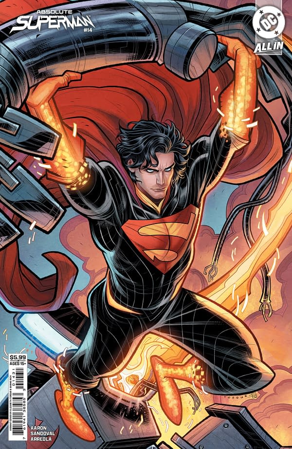 Cover image for Absolute Superman #14