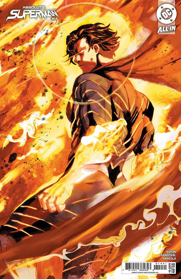 Cover image for Absolute Superman #14