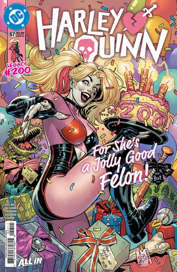 Cover image for Harley Quinn #57