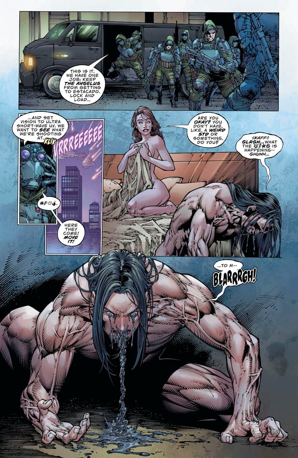 Interior preview page from Darkness #1