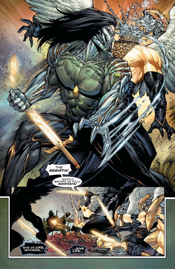 Interior preview page from Darkness #1