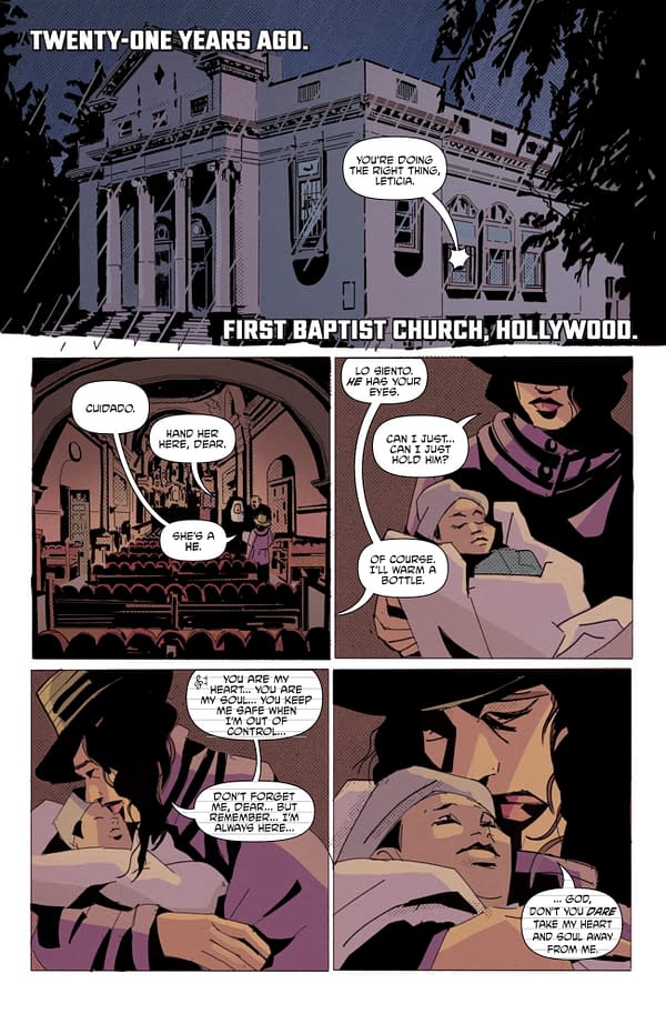 Interior preview page from Death to Pachuco #3