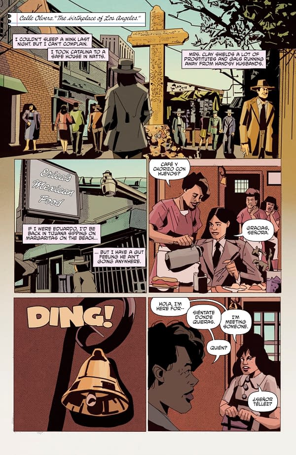Interior preview page from Death to Pachuco #3