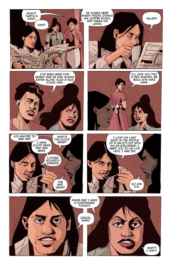 Interior preview page from Death to Pachuco #3