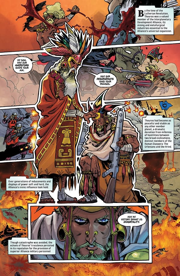 Interior preview page from Free Planet #7