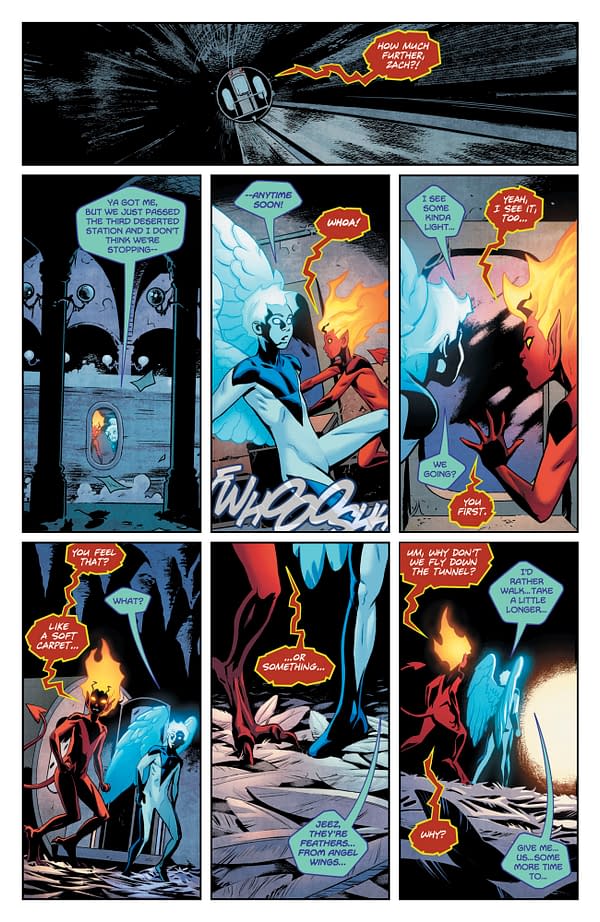 Interior preview page from Hornsby and Halo #13