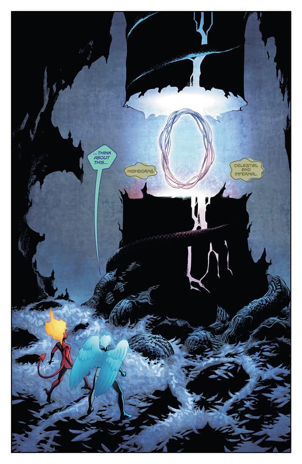 Interior preview page from Hornsby and Halo #13