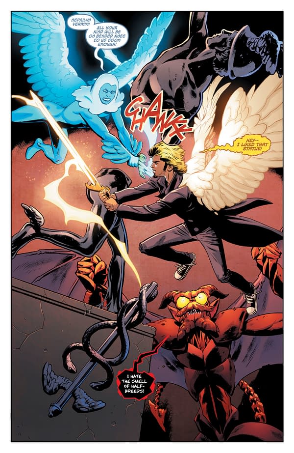 Interior preview page from Hornsby and Halo #13