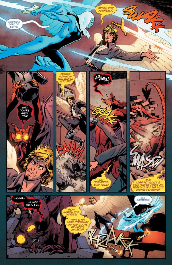 Interior preview page from Hornsby and Halo #13