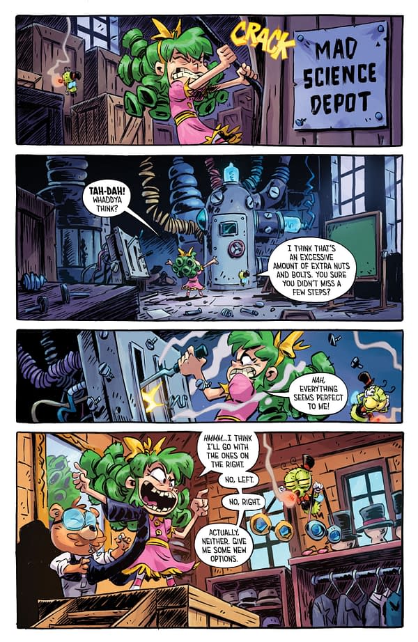 Interior preview page from I Hate Fairyland #46