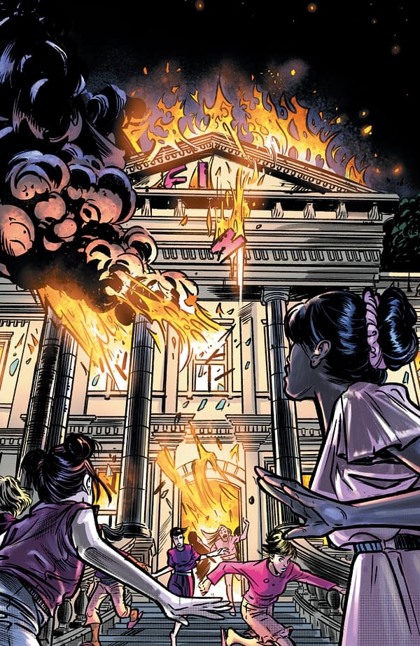 Interior preview page from Sisterhood: A Hyde Street Story #5