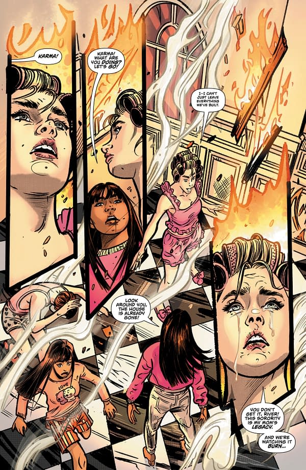 Interior preview page from Sisterhood: A Hyde Street Story #5