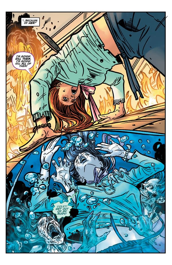 Interior preview page from Sisterhood: A Hyde Street Story #5