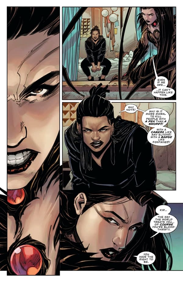 Interior preview page from Witchblade #17