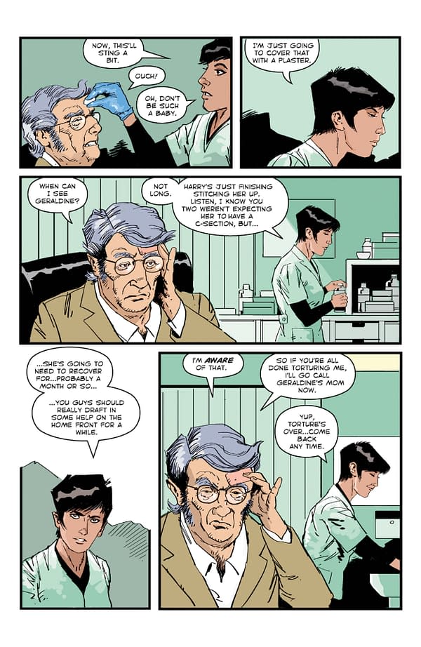 Interior preview page from RESIDENT ALIEN: THE BOOK OF CHANGES #4 STEVE PARKHOUSE COVER