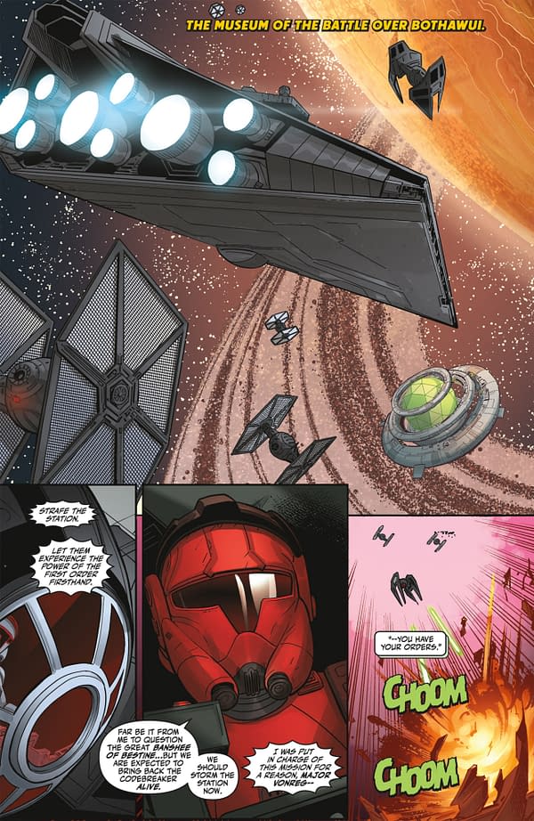 Interior preview page from STAR WARS: HYPERSPACE STORIES: CODEBREAKER #4 NICOLA RIGHI COVER
