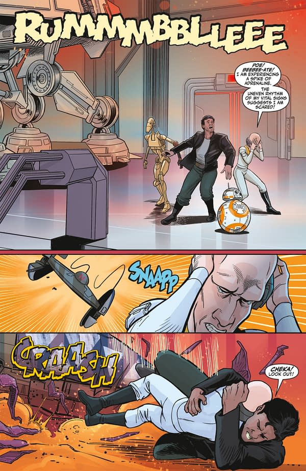 Interior preview page from STAR WARS: HYPERSPACE STORIES: CODEBREAKER #4 NICOLA RIGHI COVER