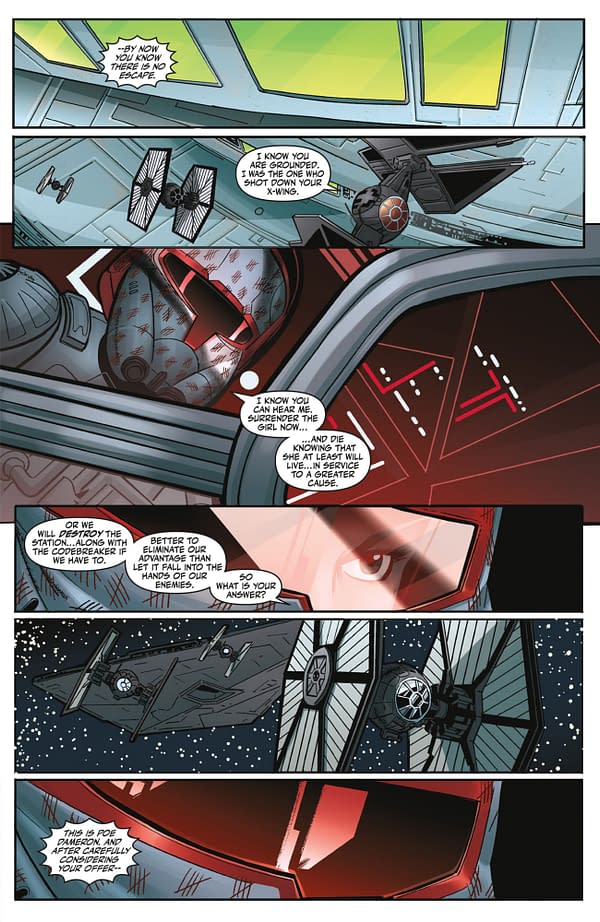 Interior preview page from STAR WARS: HYPERSPACE STORIES: CODEBREAKER #4 NICOLA RIGHI COVER