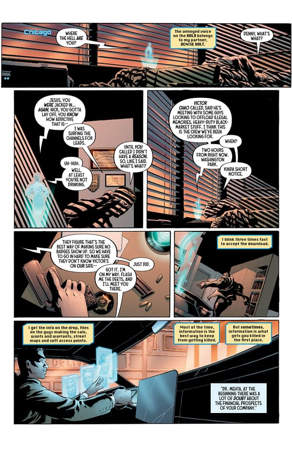 Interior preview page from SYNTHETICS VOLUME ONE #2 STEVE DUTRO COVER