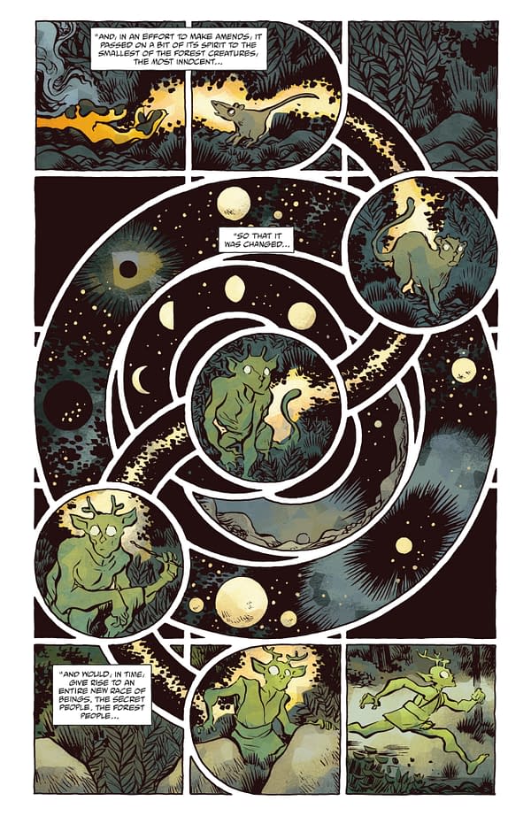 Interior preview page from MISS TRUESDALE AND THE RISE OF MAN #1 CLEM ROBINS COVER