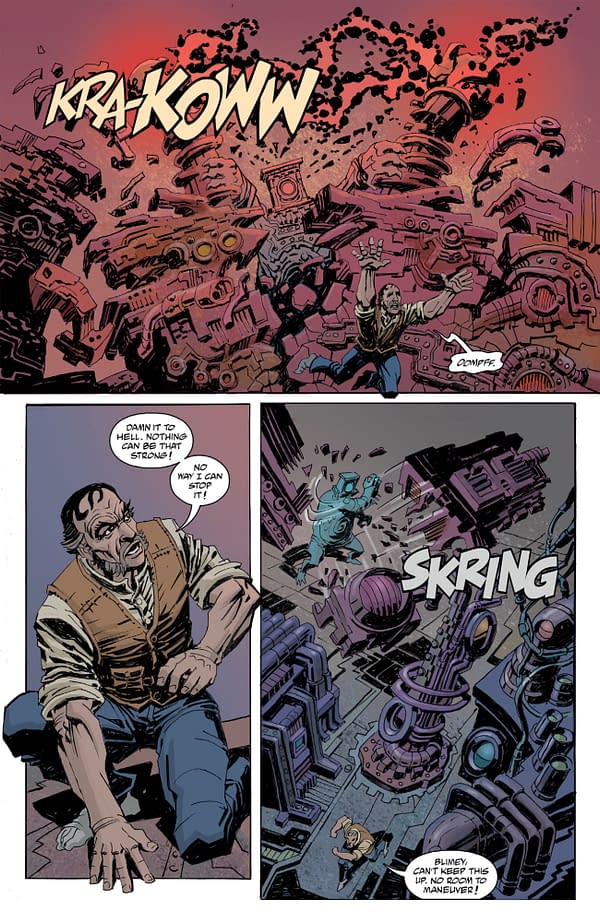 Interior preview page from CAPTAIN HENRY AND THE GRAVEYARD OF TIME #2 CLEM ROBINS COVER