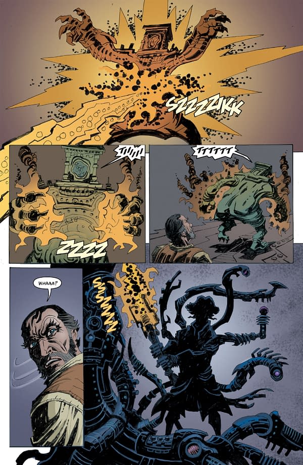 Interior preview page from CAPTAIN HENRY AND THE GRAVEYARD OF TIME #2 CLEM ROBINS COVER