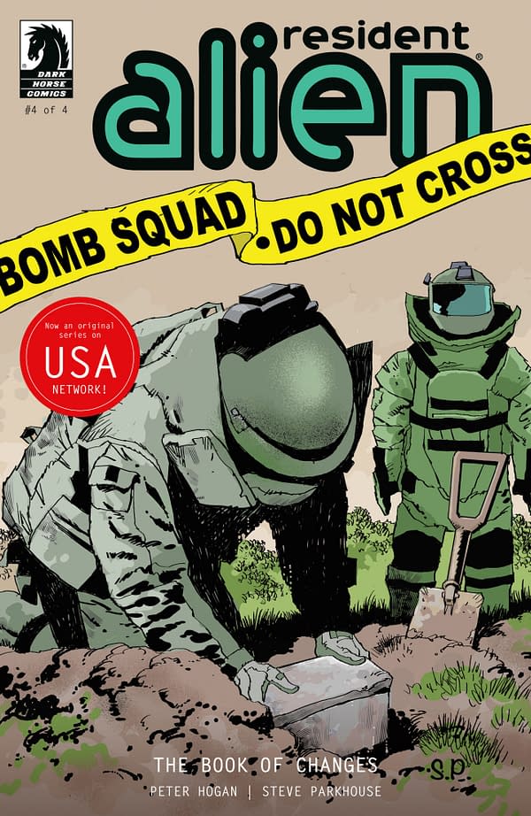 Cover image for RESIDENT ALIEN: THE BOOK OF CHANGES #4 STEVE PARKHOUSE COVER