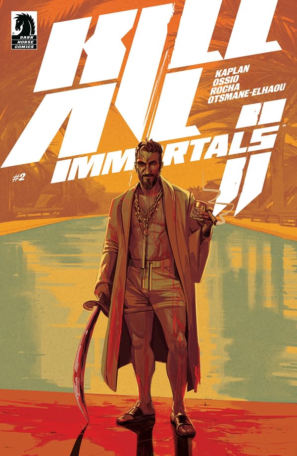 Cover image for KILL ALL IMMORTALS II #2 HASSAN OTSMANE-ELHAOU COVER