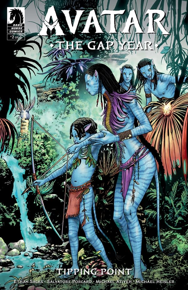 Cover image for AVATAR: THE GAP YEAR - TIPPING POINT #2 MICHAEL HEISLER COVER