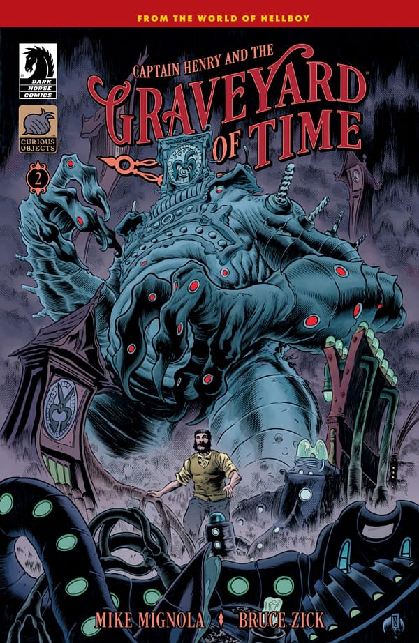 Cover image for Captain Henry and the Graveyard of Time #2 (CVR B) (Troy Nixey)