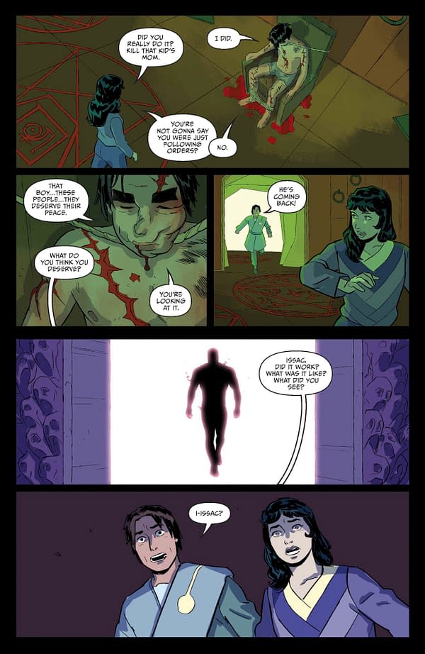 Interior preview page from Nights #17