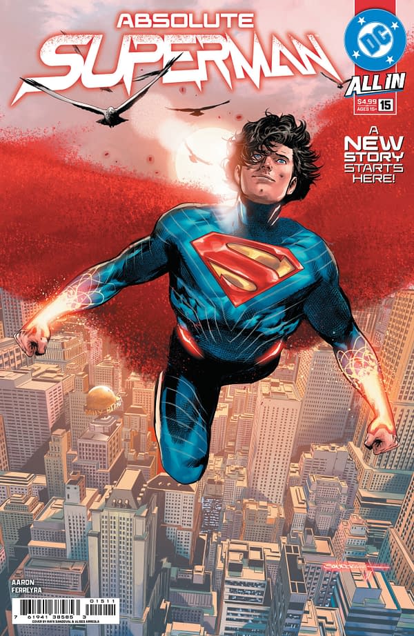 Cover image for Absolute Superman #15