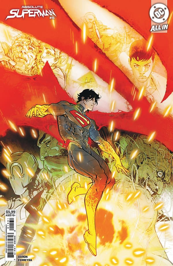 Cover image for Absolute Superman #15