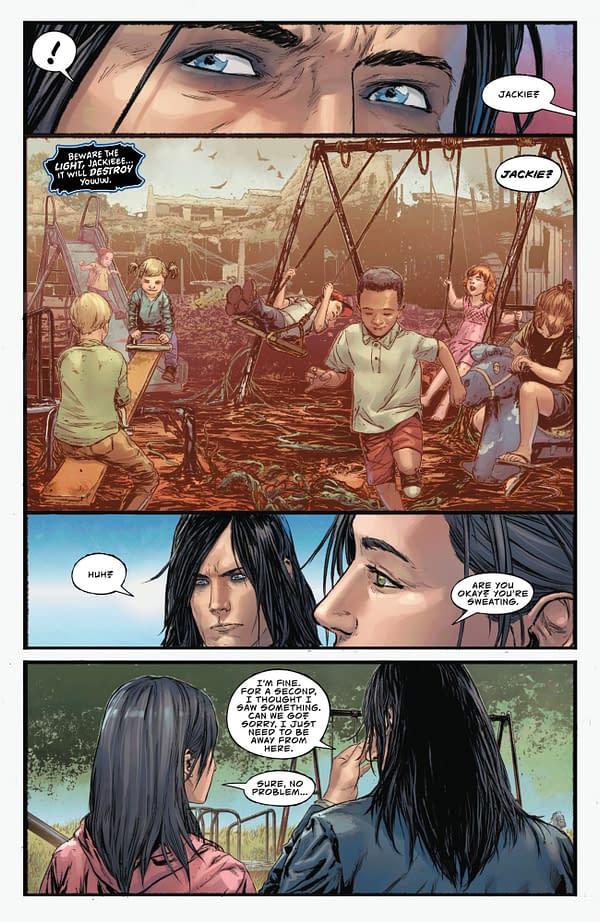 Interior preview page from Darkness #2