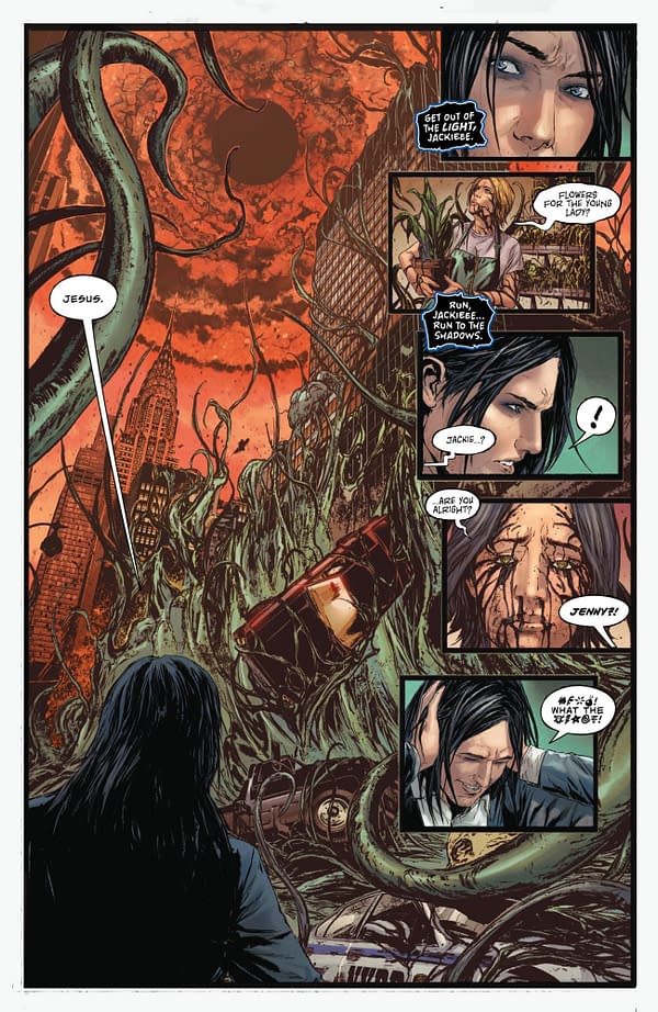 Interior preview page from Darkness #2