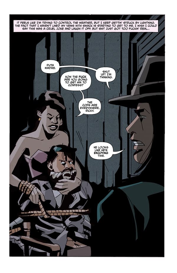 Interior preview page from Death to Pachuco #4