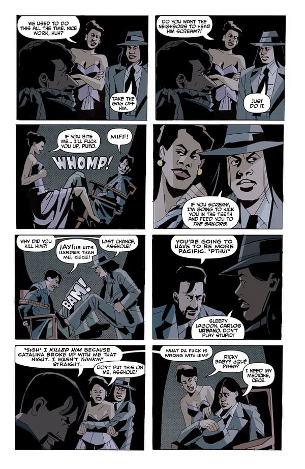 Interior preview page from Death to Pachuco #4