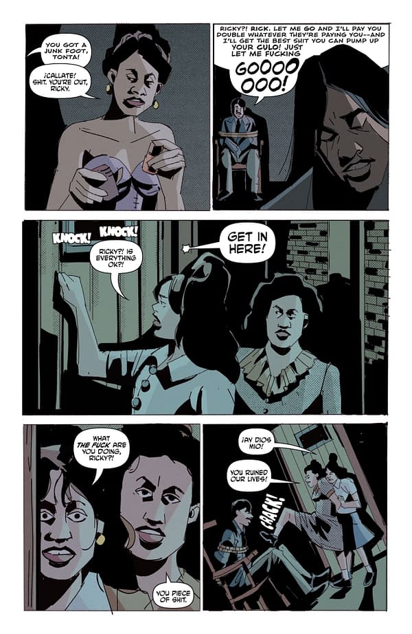 Interior preview page from Death to Pachuco #4