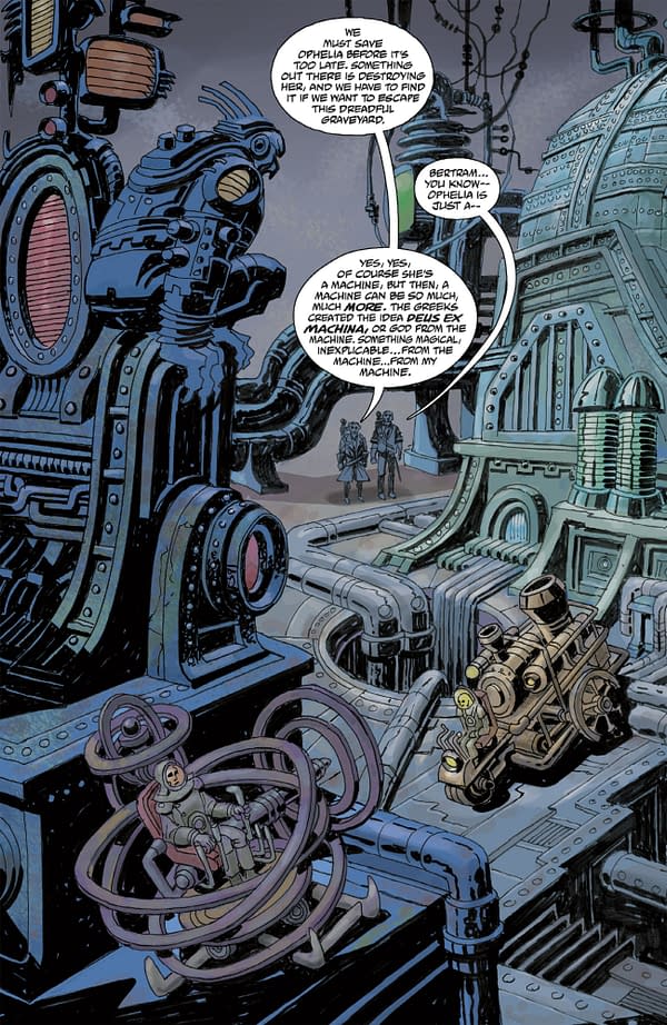 Interior preview page from CAPTAIN HENRY AND THE GRAVEYARD OF TIME #3 CLEM ROBINS COVER