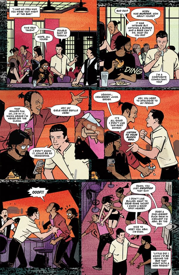 Interior preview page from THE GUY IN THE CHAIR #4 DEARBHLA KELLY COVER