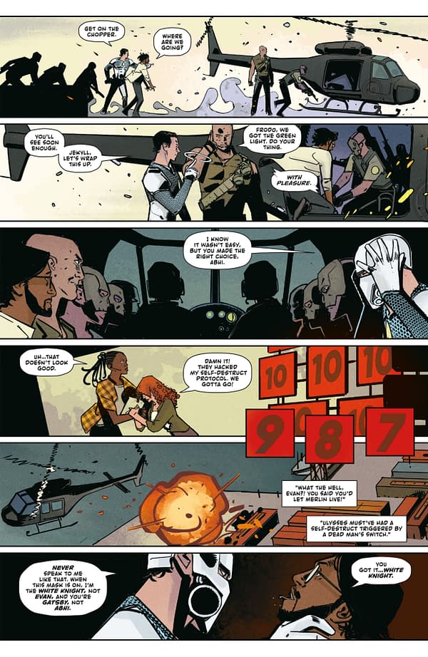 Interior preview page from THE GUY IN THE CHAIR #4 DEARBHLA KELLY COVER