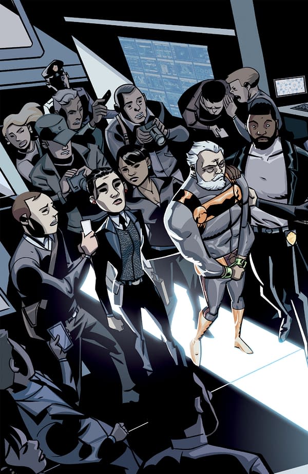 Interior preview page from POWERS 25 #5 JOSHUA REED COVER