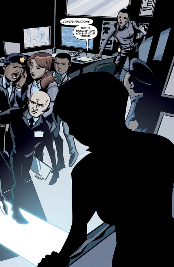 Interior preview page from POWERS 25 #5 JOSHUA REED COVER