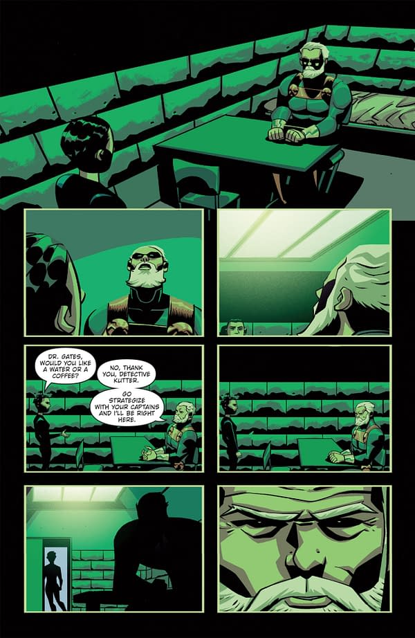 Interior preview page from POWERS 25 #5 JOSHUA REED COVER